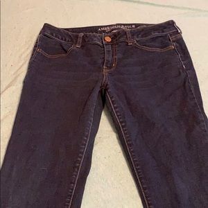 dark wash denim jeans